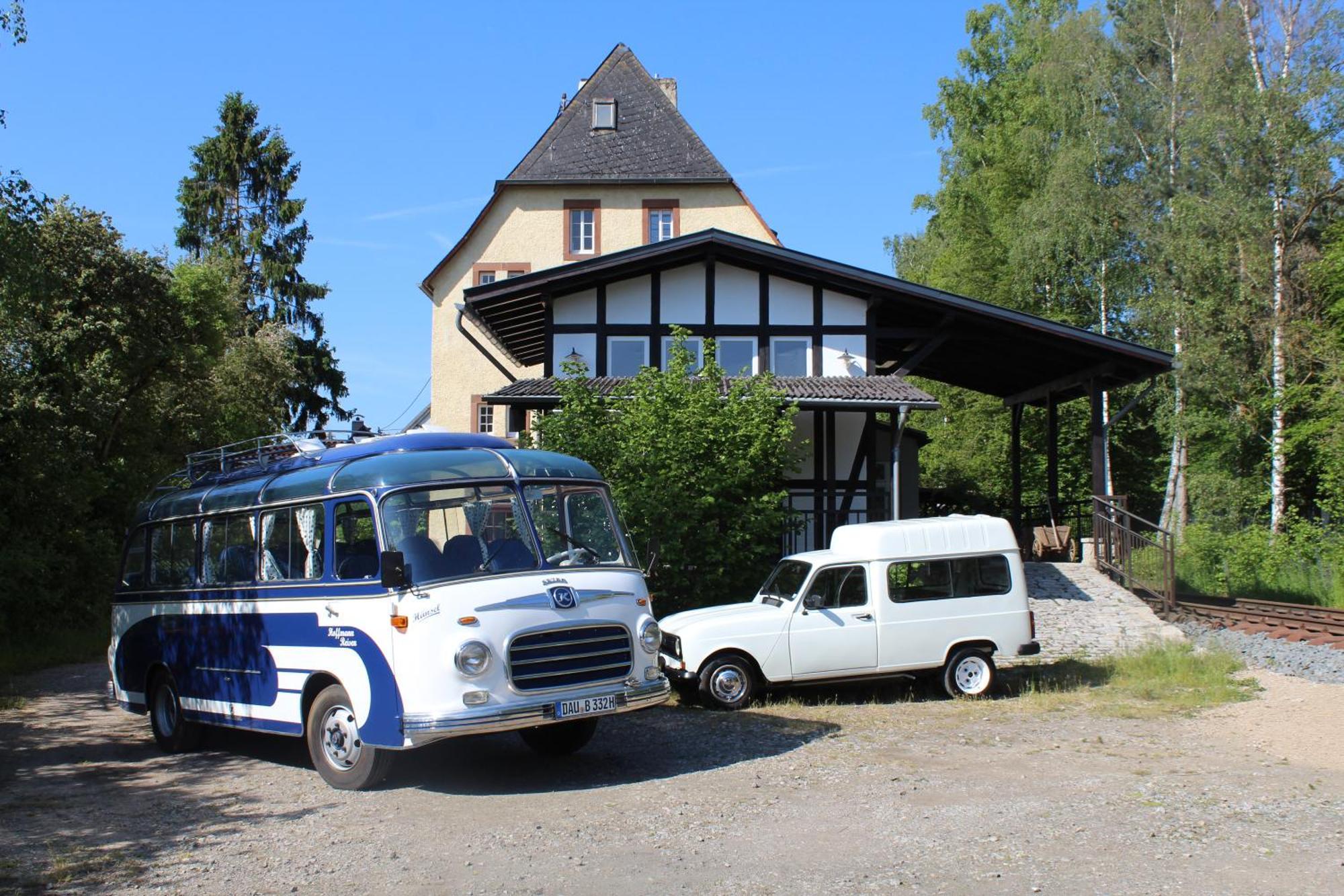 Hotel Museumsbahnhof Ahuette Üxheim Exteriér fotografie